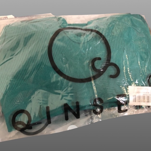 *NWT* 2pc Green Ribbed Yoga Workout Set-Sm - Picture 6 of 6